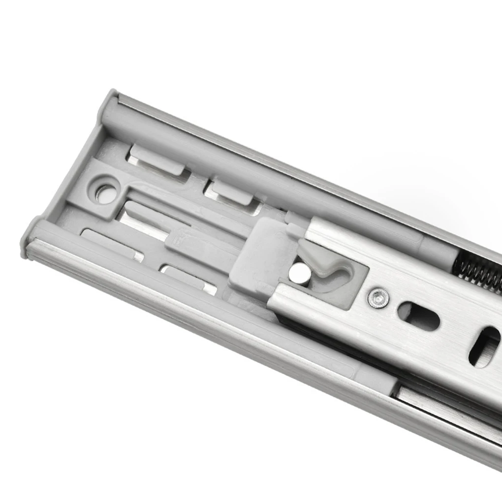 3 Fold Kitchen Drawer Slide Runners Stainless Steel Cold Rolled