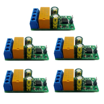 

5Pcs DC6-24V Self-Locking Bistable Reverse Polarity Switch Controller for Motor LED Toy Car Quadcopter