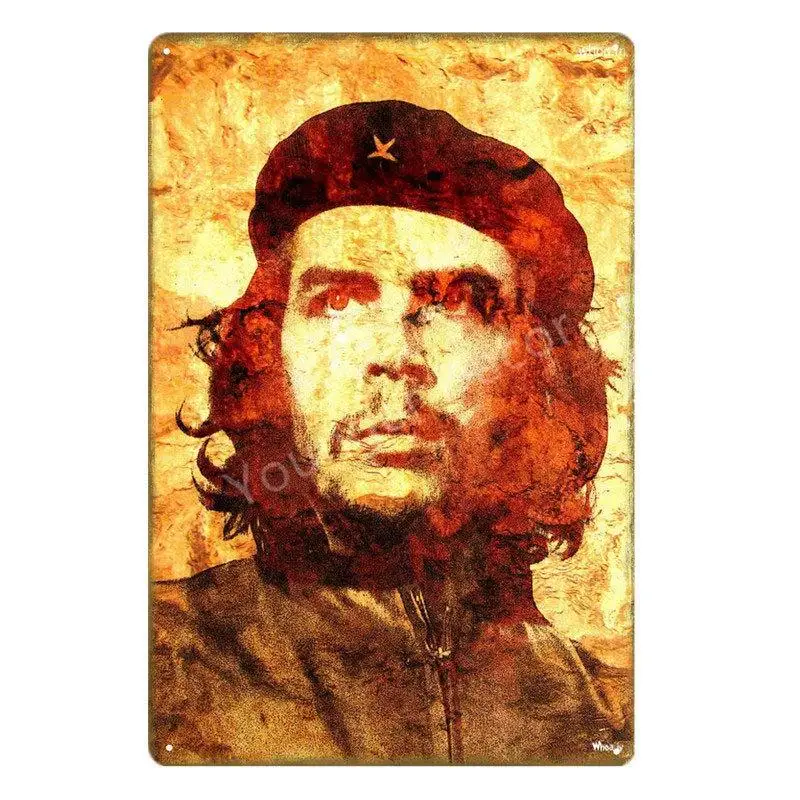 32892921632-24791 Винтажные Ретро Металлические плакаты Che Guevara, плакат, настенная живопись, табличка для бара, кафе, комнаты, клуба, вечерние, домашний декор, YD - Цвет: 32892921632-24791
