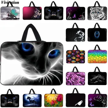 

For iPad 2 3 4 Air 1 2 3 Pro 9.7 10.5 11 Neoprene 10" Tablet Carry Bag Hidden Handle Case Funda Portatil Tab 10.2 Netbook Case