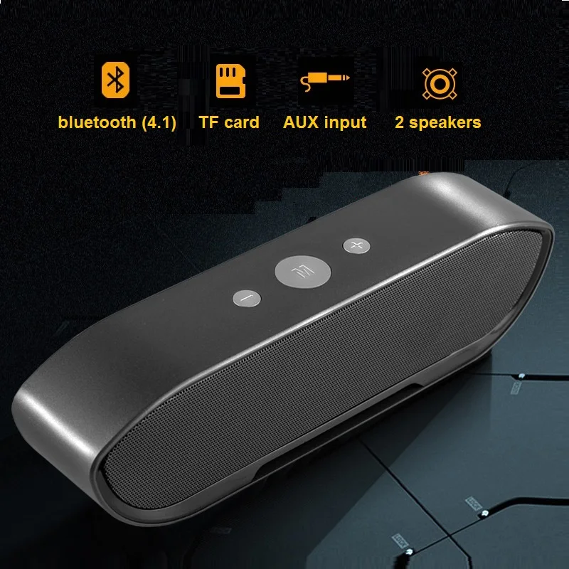 RS720 Bluetooth динамик Портативный Открытый беспроводной громкоговоритель Колонка 3D