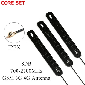 

3Pcs 700-2700MHz GSM 3G 4G Dual Band Antenna 8DBI IPEX Interface Internal PCB Board Plate Aerial With 12cm Cable 4G Antenna