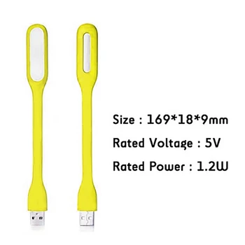 

MiniB LED Light Adjust Angle Portable Flexible Led Lamp with usb for powerbank PC Laptop Notebook Computer Outdoor Lighting