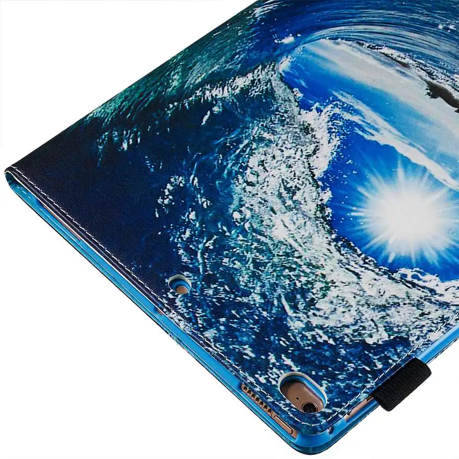 3D Кот Tigher печать из искусственной кожи чехол для Apple ipad 9,7 умный чехол для ipad Air 1 2 9,7 дюймов чехол для планшета+ пленка+ ручка