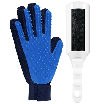 

Pet Hair Glove Comb Cat Hair Remove Gloves Pet Deshedding Brush Gloves Effective Massage Dog Comb For Cat Dog