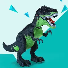 T-Rex динозавр модель моделирование ходячий светильник проекция электрическая игрушка для мальчиков