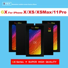 GX OLED For iPhone X Xs Max 11Pro LCD Display Touch Screen Digitizer Assembly Tested No Dead Pixel Replacement LCDs