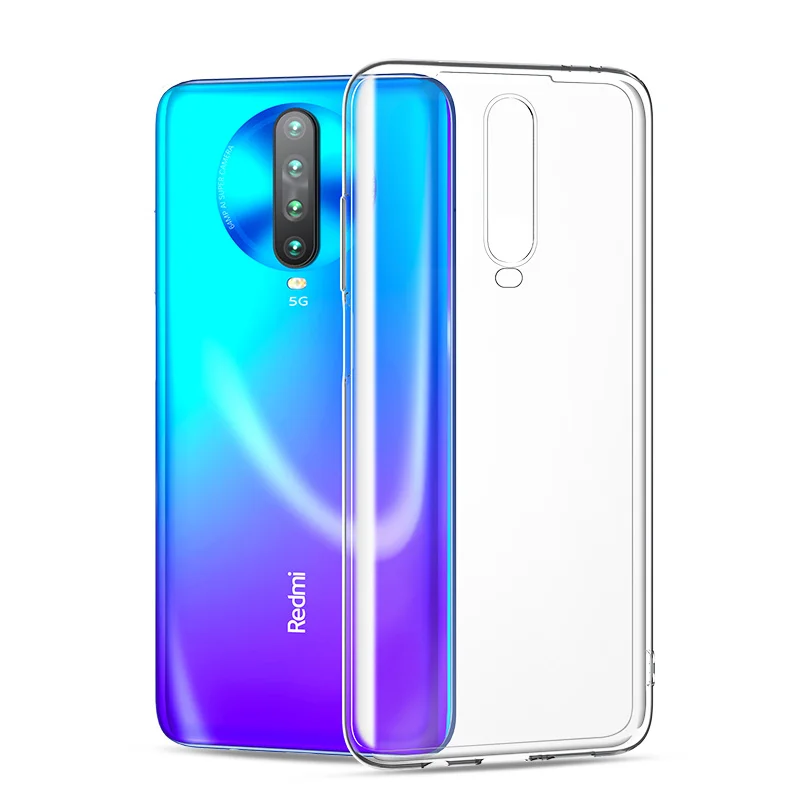 Thin Clear Silicone Case For Xiaomi Redmi Note 10 10s 9T 8 8T 7 6 Pro Transparent Soft K40 K30 K20 9A 9C 7A | Мобильные телефоны и