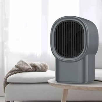 

Electric Wall Heater Mini Portable Plug-In Personal Space Warmer Adjustable Thermostat Indoor Heating Camping Any Place US PLUG