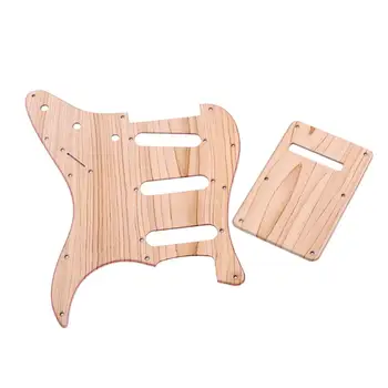 

Guitar Pickguard PVC Shield Scratch Plate with Back Cover Set