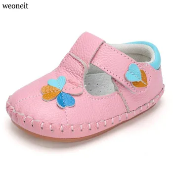 

Weoneit 2020 Spring Summer Baby Girls Infant Flower Soft Sole Kids Walking First Walker Shoes 4 Colors