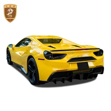 CSSYL заднее крыло из углеродного волокна для Ferrari 488 задний спойлер из углеродного волокна для Ferrari 488 spider для Ferrari 488 GTB задний спойлер