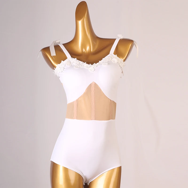 

Latin Dance Tops For Woman Adult Sexy Sling Jumpsuit Professional Modern Standard Dance Practice Clothing Salsa Outfits DQL6371
