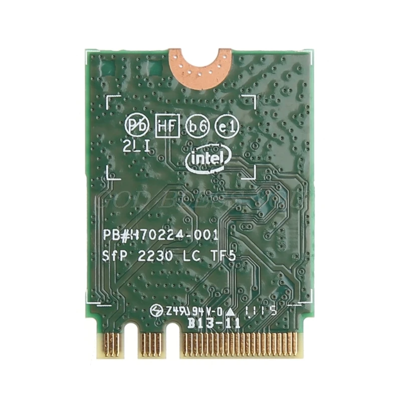 Двухдиапазонный 2,4+ 5 ГГц 867 м Bluetooth V4.2 форм-фактор следующего поколения M.2 WLAN Беспроводная карта Wi-Fi модуль для Intel 8260 AC DELL 826