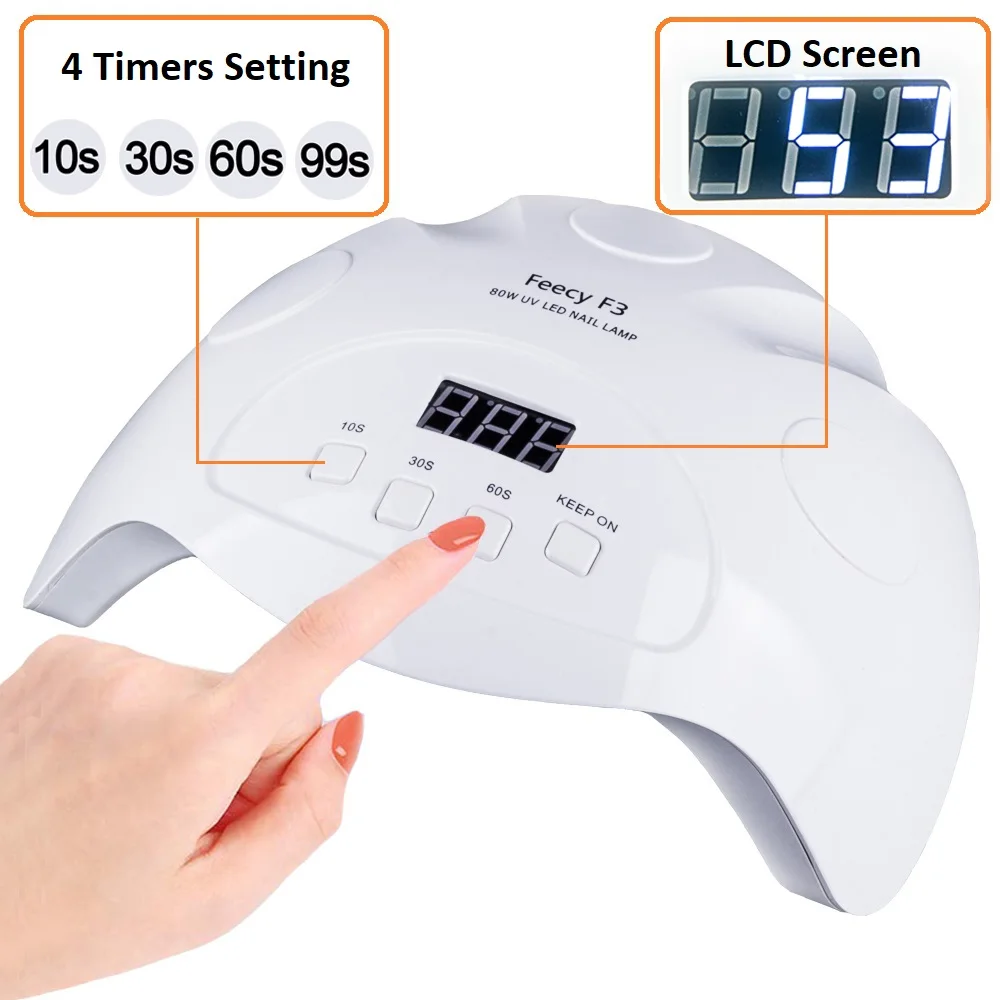 Günstig UV Lampe für Nägel Maniküre LED UV Gel Nagel Lampe Licht Nagel Trockner Gel Polnisch Mit 10 s 30 s 60 s Dual hände Pediküre Nail art Werkzeuge