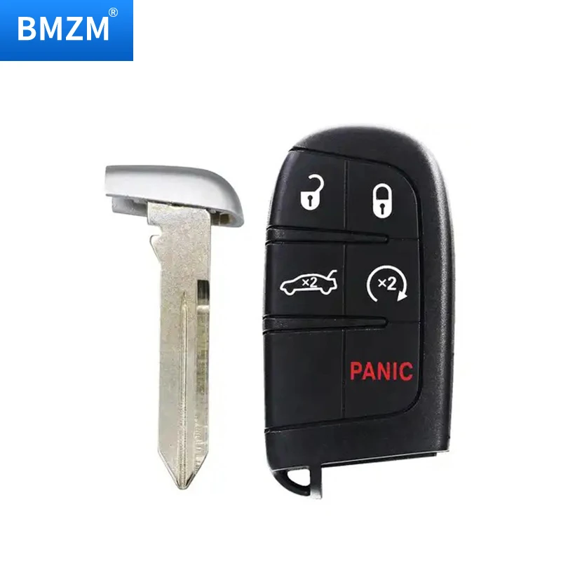 BMZM 4 + 1 кнопки умный дистанционный Автомобильный ключ костюм для Chrysler с M3N 40821302 433 92