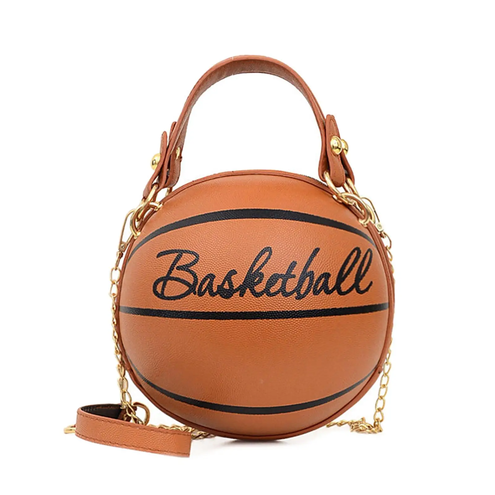 Fashion Chic Women Ball Handbag Round Basketball Football Party Dress Faux  Leather Crossbody Girls Coin Purse Shoulder Bag - Shoulder Bags - AliExpress