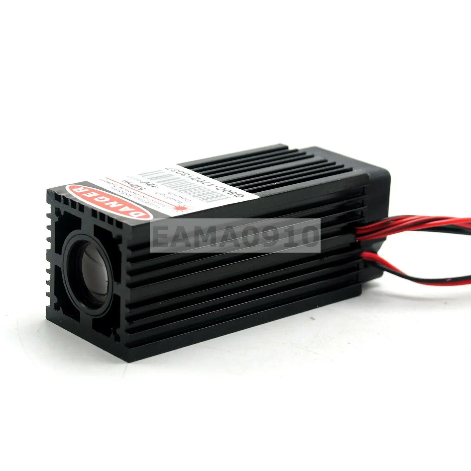 그린 레이저 도트 모듈, TTL 12V 팻 빔 바, 무대 조명, 532nm, 60mW