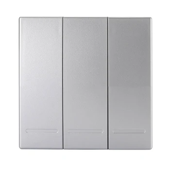 

Accessories Simple Home Switch Panel Sticky Transmitter Fireproof Modern Bedroom Wireless Wall Light Hall Remote Control 433 Mhz
