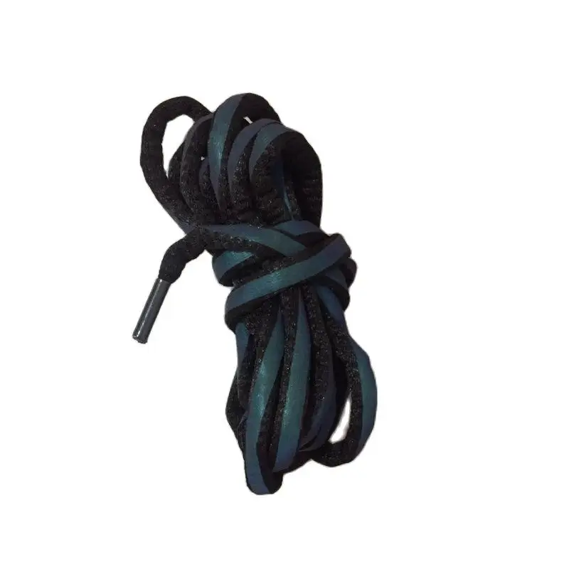 Rainbow Polyester Reflective Ribbon For Shoes