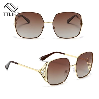 

TTLIFE Men Brand Designer Retro Small Oval Mirror Sunglasses For Women Eyewear Shades Ladies Sunglasses UV400 Eyewear Glasses
