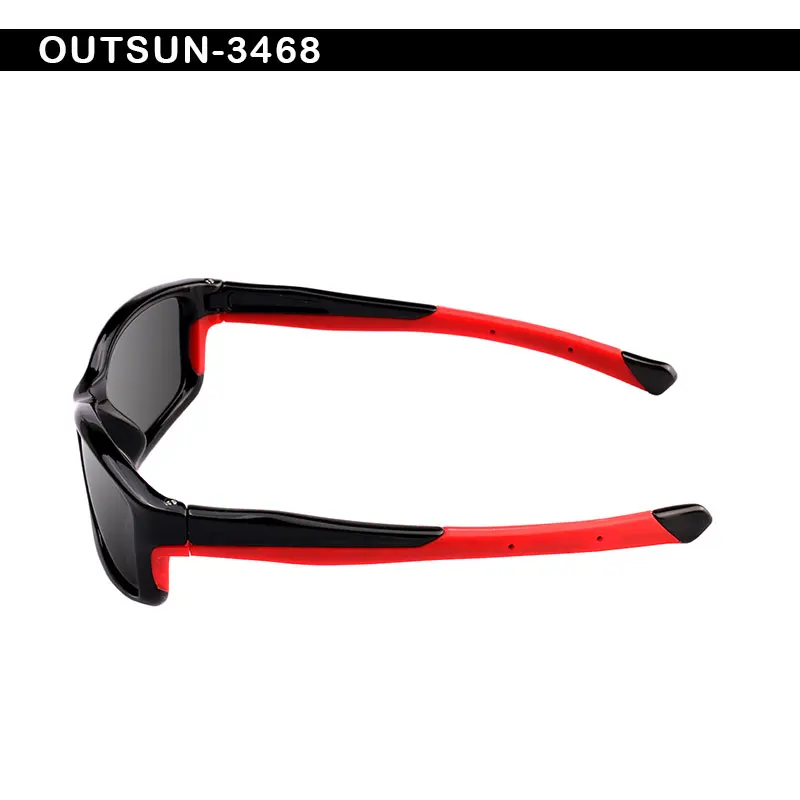 OUTSUN Children Casual Polarized Sunglasses Sport Boys Girls Safety Brand Glasses Tr90 Flexible Rubber Oculos Infantil