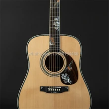 Stansen 41 дюймов, однотонное платье с длинными рукавами и дерева ручной твердой древесины акустическая гитара