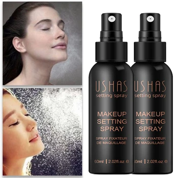 

Makeup Foundation Setting Spray Moisturizer Oil Control Matte Base Finish Natural Long Lasting Fixer Retainer Make Up Liquid