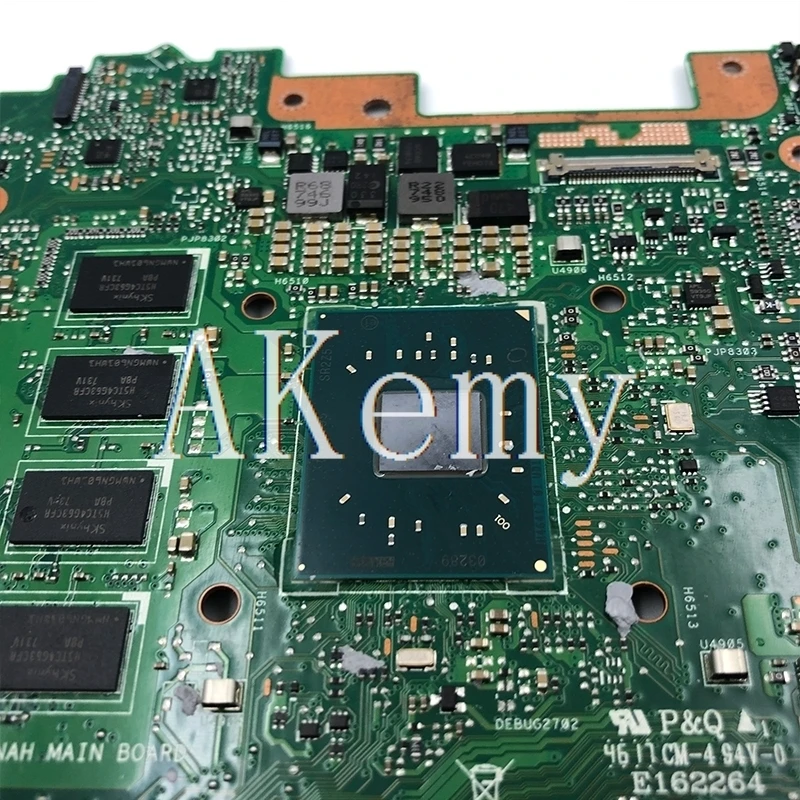 Akemy TP203NA Für Asus VivoBook Flip 12 TP203NA TP203NAH Laotop Mainboard TP203NA Motherboard W/N42