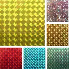 

35% Discounts Hot! 2Pcs Holographic Adhesive Film Flash Fishing Lure Sticker Tape Fish Accessories
