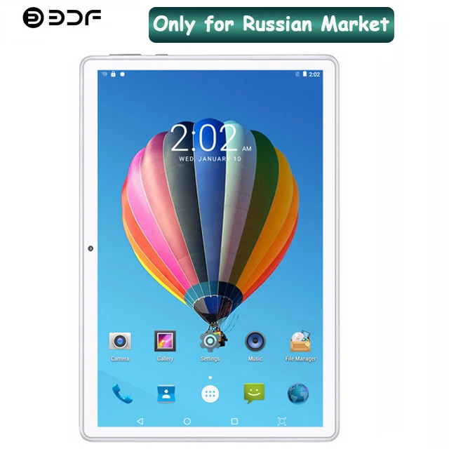 BDF 10 дюймов планшетный ПК 4 ядра 1280*800 IPS 2.5D Экран 2 г вызова Tab с мобильным телефоном