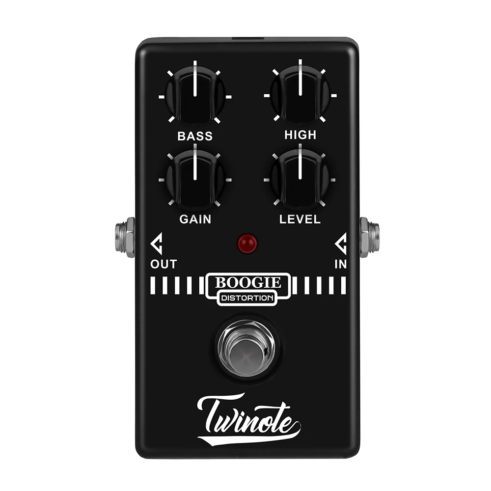 US $22.32 Twinote Boogie Dist Guitar Distortion Effect Pedal Analog Old School Distortion Amplifier Simulator Booster Guitar Accessories