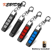 Cloning 433MHz Remote Control Key ring Electric Copy Controller Mini Wireless Transmitter Switch 4 Buttons Car Key Fob Universal