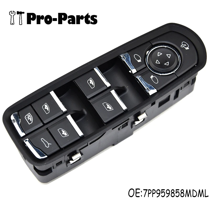 Новый переключатель управления окном питания 7PP959858MDML для Porsche Panamera Cayenne Macan |