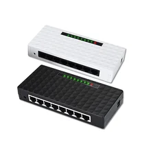 Commutateur de réseau de bureau, HUB Ethernet Gigabit, Duplex intégral, 8 ports LAN 10/100/1000Mbps, prise ue AU, DW SW8370 T8