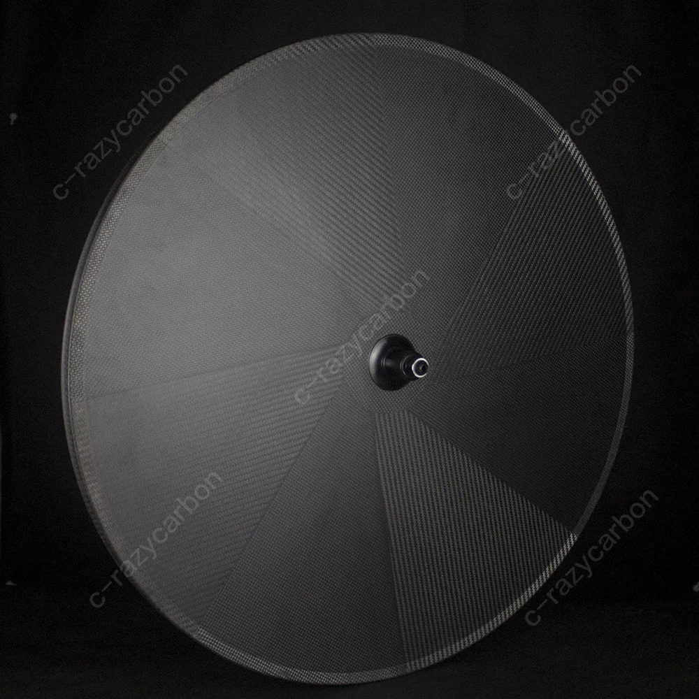 Free Shipping!Track and Road Factory Disc Wheels 700C Carbon Fiber Disc