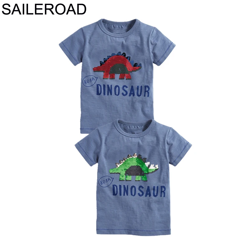 Saileroad Jongens T shirts Groene 