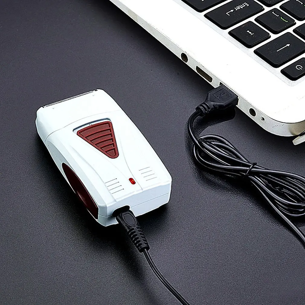  Contour Veneer Smooth Shaving Rechargeable Electric Push White Hair Clipper Classic Reciprocating D