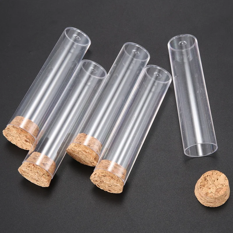 50 шт./упак. 25X95mm плоское дно Чай Пластик Тесты трубка Drosophila флаконы культуры с