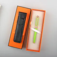 

Luxury Metal Ballpoint Pen High Quality Business Writing Signing Calligraphy Pens Office School Stationery Supplies 03733