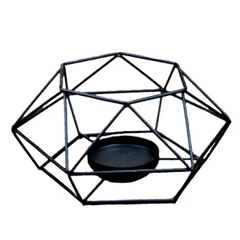 

European Style Wire Candle Holders Party Dinner Decorative Candlestick Wall Mounted Candle Decor