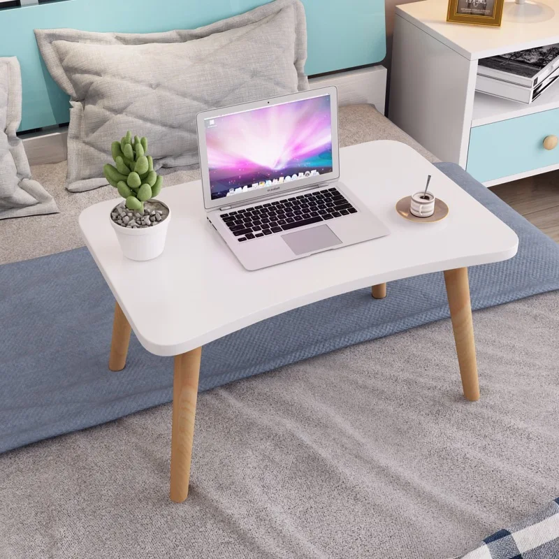 

Wood Laptop Table in Laptop Stand Desks for Bed Sofa Bed Tray Lazy Study Table Office Home Furniture in Computer Desks