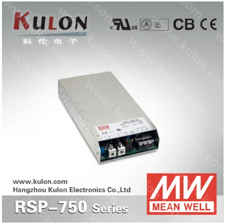 

MEAN WELL RSP-750 Universal Switching Power Supply PFC SMPS 220V To 12V AC DC Transformer 90A 100A 750W 5V 24V 48V For Led Strip