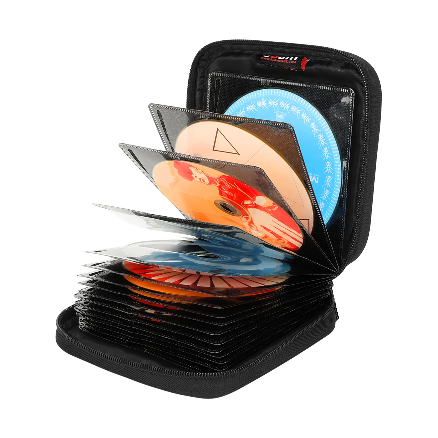 Чехол Кошелек BUBN 32 для дисков CD и DVD чехол кошелек сумка переноски хранения