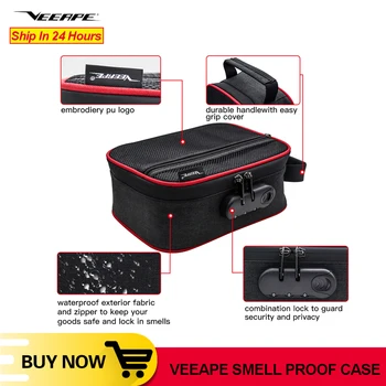 

Smoking Bag with Combo Lock smell proof case smoke bag travel Cartridge case cigar bag Herb Odor Proof Container Vape pen kit