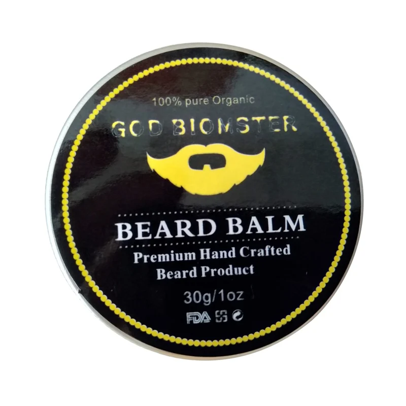 Beard Growth Grooming Care Wax Shape Treatment Skin Care Cream Soften Moustache Anti-Drying Shaving Cream