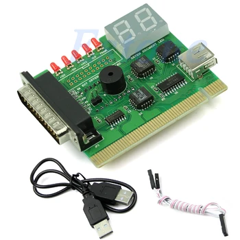 

Practical USB PCI PC Notebook Laptop Analyzer Motherboard Diagnostic POST Card R9JA