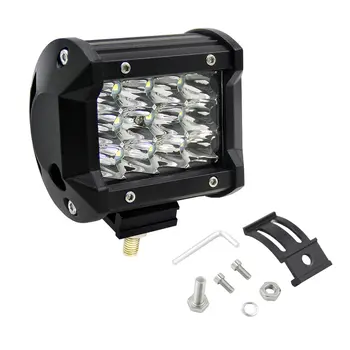 

36W Three Rows LED Light Bar Modified Off-road Roof Light Bar Searchlight Overhaul Work Lights Cross Country Truck Waterproof