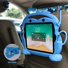 Chinfai silicone caso para ipad 2/3/4 9.7 washable caso lavável à prova de choque para ipad 4 criança amigável carry suporte tablet caso para a1460(China)