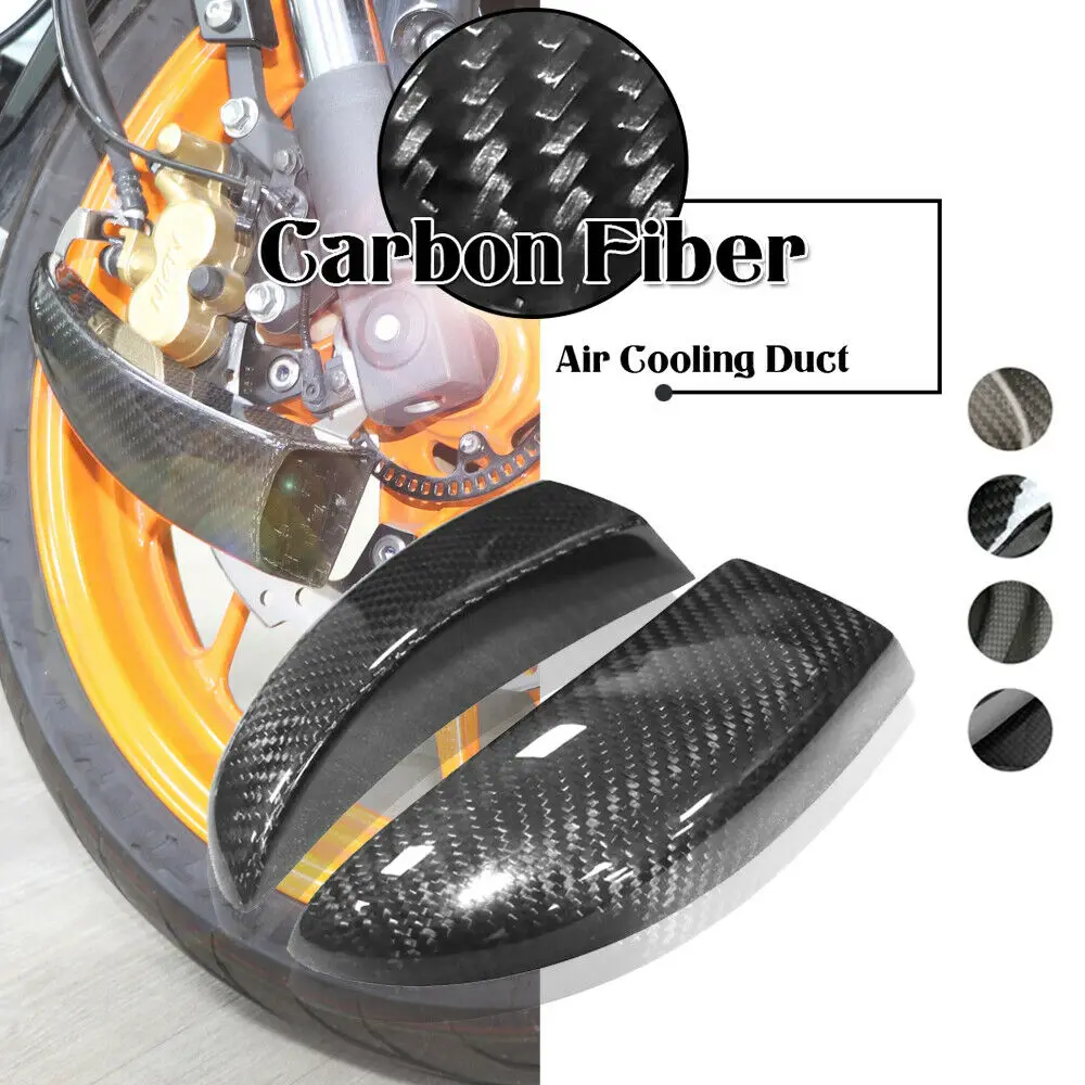 

Carbon Fiber Air Ducts Brake Cooling Mounting kit Ducts System For for DUCATI XDIAVEL / S 1199 1299 PANIGALE HYPERMOTARD 796